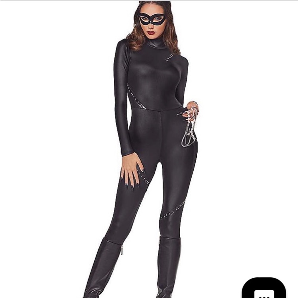 COPY - COPY - Halloween Cat Woman Costume